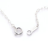 SILVER DIAMOND NECKLACE