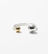 BICOLOR BALL RING