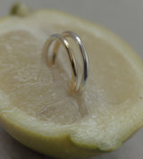 BICOLOR ORBIT RING