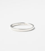 STRAIGHT FLAT RING 2mm