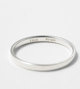 STRAIGHT FLAT RING 2mm