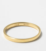 STRAIGHT FLAT RING 2mm