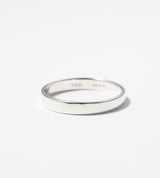 STRAIGHT FLAT RING 3mm