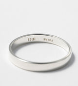 STRAIGHT FLAT RING 3mm