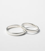 STRAIGHT FLAT RING 3mm