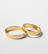 STRAIGHT FLAT RING 4mm