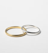 STRAIGHT CURVE RING 2mm