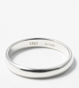 STRAIGHT CURVE RING 3mm