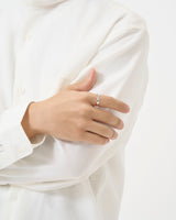 STRAIGHT CURVE RING 4mm