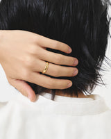 STRAIGHT CURVE RING 4mm