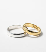 STRAIGHT CURVE RING 4mm