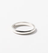 STRAIGHT CURVE POINT BICOLOR RING 3MM