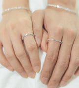 TENNIS RING SINGLE LARGE 2MM