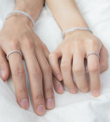 TENNIS RING SINGLE LARGE 2MM