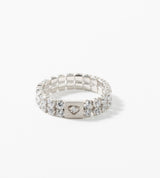 TENNIS RING DOUBLE LARGE 2MM