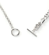 IRREGULAR FIGARO CHAIN NECKLACE