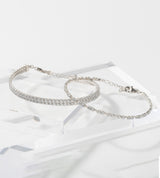 TENNIS CHAIN BRACELET DUO