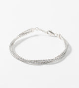 TENNIS CHAIN BRACELET CROSS