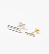 BAR PIERCED EARRING(SINGLE)