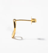 CIRCLE PIERCED EARRING (SINGLE)