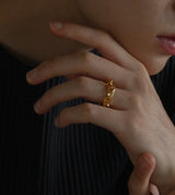 LARGE LINK CHAIN RING