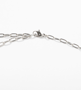TIMELESS STAINLESS HOOK CHAIN NECKLACE