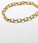 LINK CHAIN PEARL CHARM BRACELET