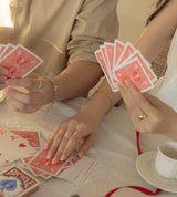 LINK CHAIN PEARL CHARM BRACELET