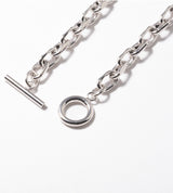 LINK CHAIN PEARL SETTING BRACELET