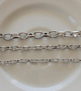 LARGE LINK CHAIN PEARL CHARM BRACELET 【一部予約注文:1/22頃発送】