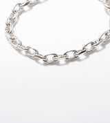 LINK CHAIN STONE CHARM BRACELET