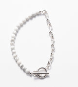 LINK CHAIN STONE LINE BRACELET