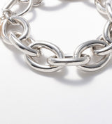 CHUNKY CHAIN PEARL BRACELET