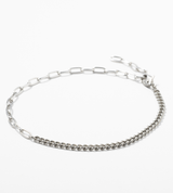 【予約注文:12/3頃発送】 TIMELESS STAINLESS KIHEI CHAIN BLEND BRACELET