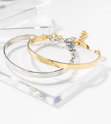 CHAIN BANGLE FLAT (Brass)
