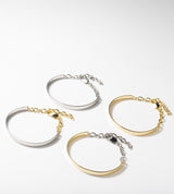CHAIN BANGLE FLAT (Brass)