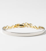 CHAIN BANGLE FLAT (Brass)