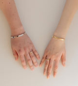 CHAIN BANGLE FLAT (Brass)