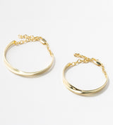 CHAIN BANGLE ONETWIST (Brass)