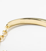 CHAIN BANGLE ONETWIST (Brass)
