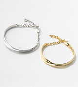 CHAIN BANGLE ONETWIST (Brass)