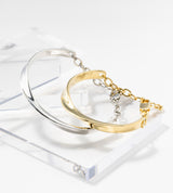 CHAIN BANGLE ONETWIST (Brass)