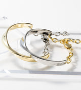 CHAIN BANGLE ONETWIST (Brass)