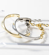 CHAIN BANGLE ONETWIST (Brass)