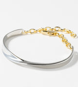 CHAIN BANGLE ONETWIST (Brass)