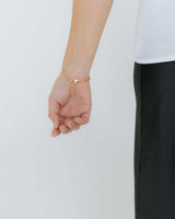 CHAIN BANGLE ONETWIST (Brass)