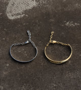 CHAIN BANGLE ONETWIST (Brass)