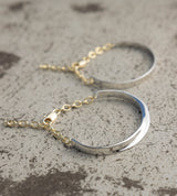 CHAIN BANGLE ONETWIST (Brass)