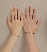 CHAIN BANGLE ONETWIST (Brass)