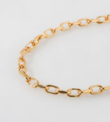 Fine Link Chain Pearl Charm Bracelet